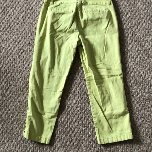 Loft size 2 neon capris - Picture 2 of 4